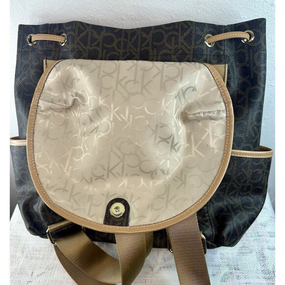 Calvin Klein Monogram Backpack - Picture 7 of 10